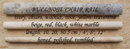 BULLNOSE CHAIR RAIL