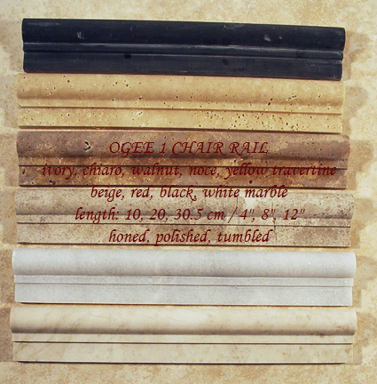 OGEE 1 CHAIR RAIL