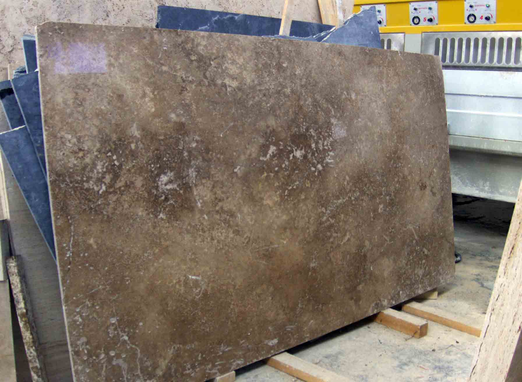 noce travertine slabs