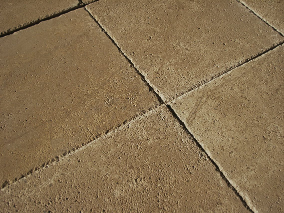 Honed & Chiselled Edge Aegean Sunset (Pink) Travertine Pavers