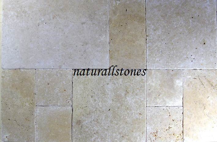 TUMBLED IVORY PAVERS