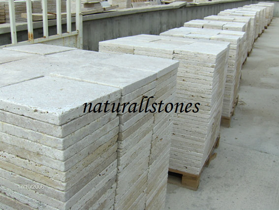 TUMBLED IVORY PAVERS