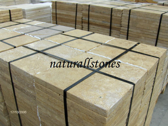 TUMBLED IVORY PAVERS