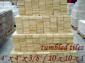 Yellow Travertine Tumbled