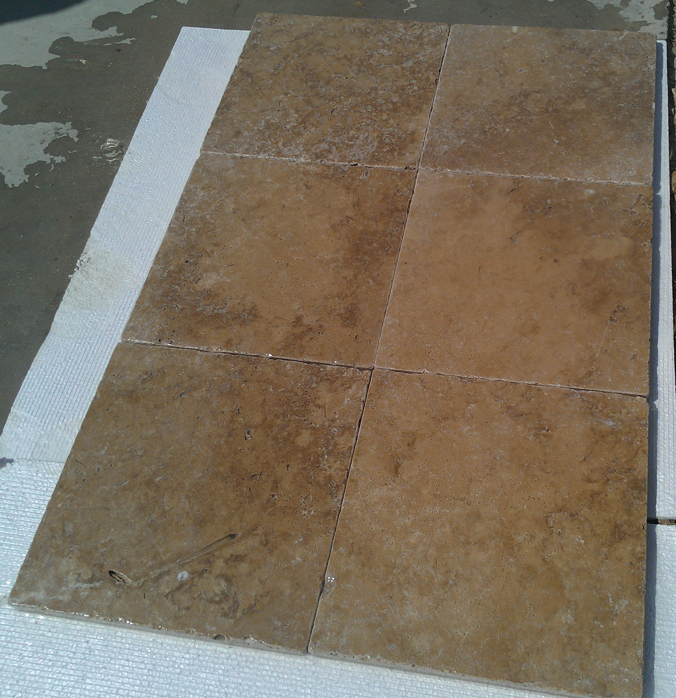 Honed & Chiselled Edge Noce Pavers