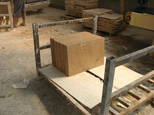 honed material