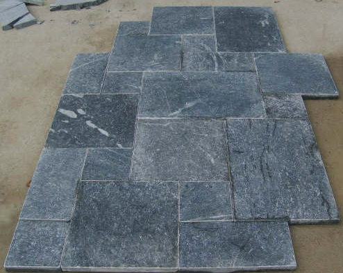 tumbled beige marble